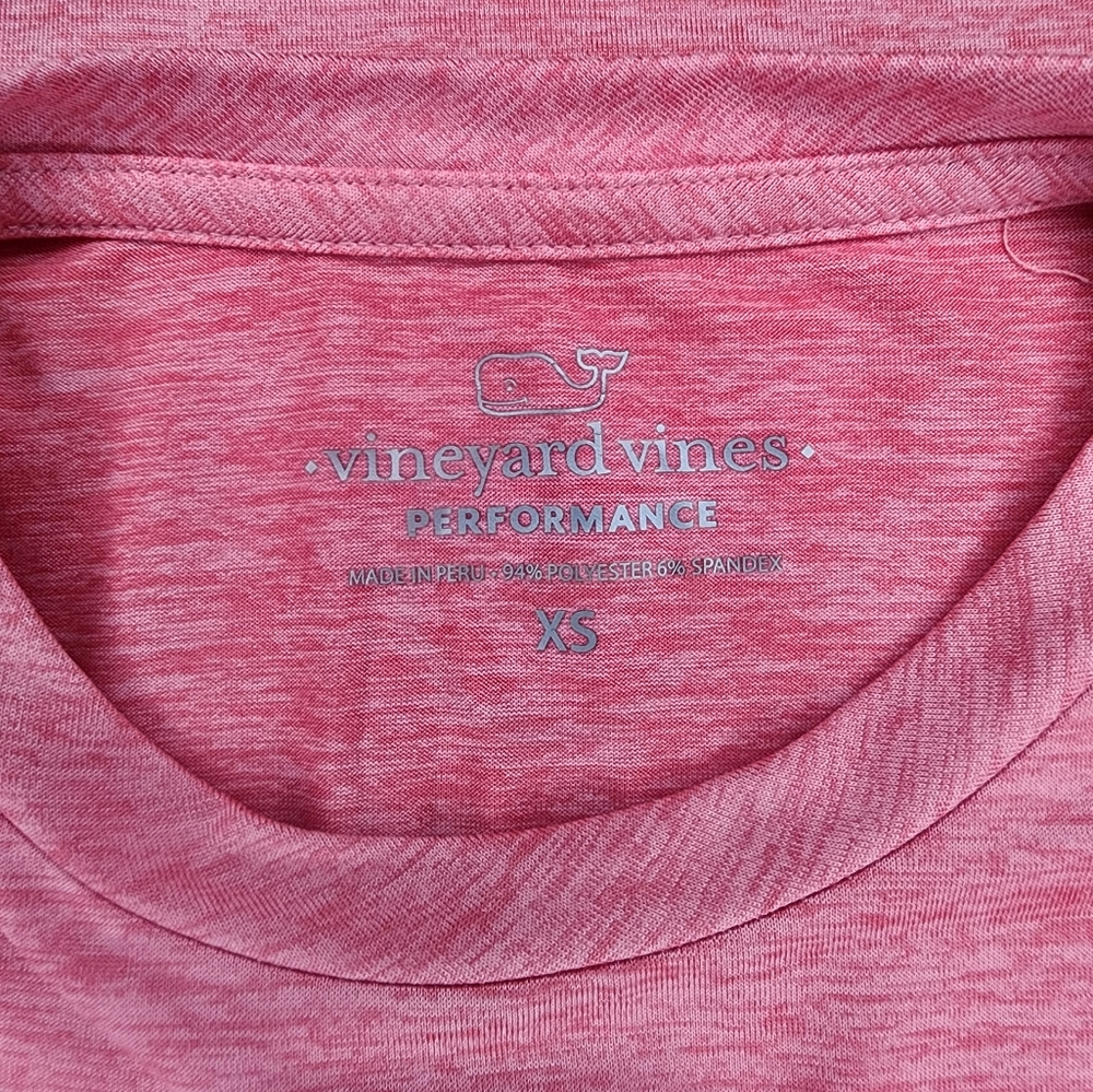 Vineyard Vines Performance Short Sleeve Shirt, Mens XS - Picture 3 of 3